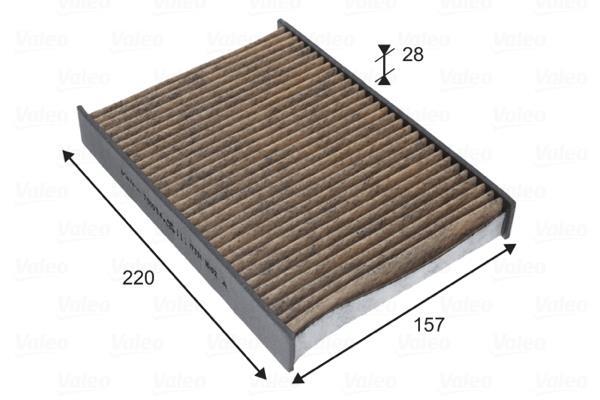 Filtre d'habitacle (Filtre à pollen) VALEO ref. 701034
